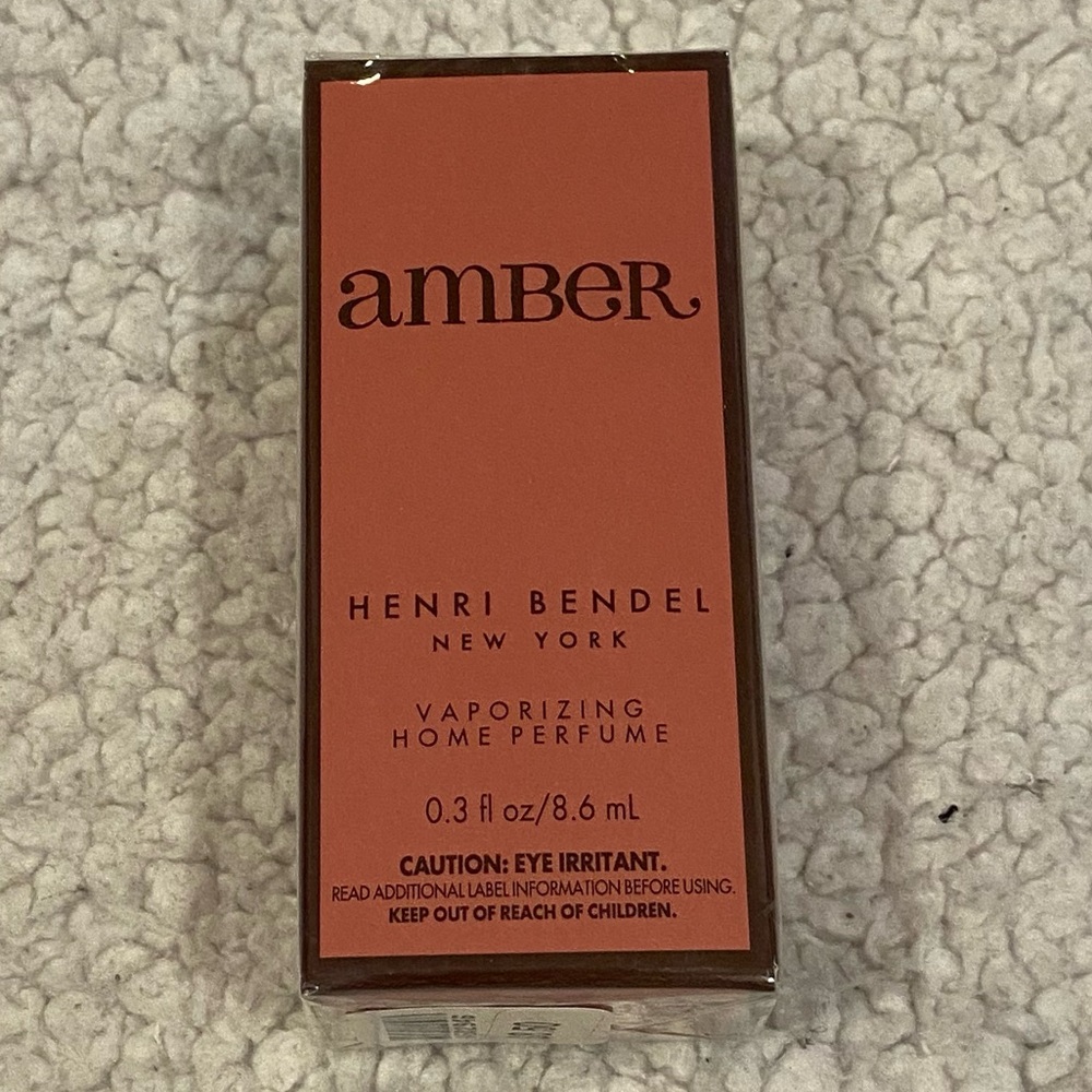 NWT henri bendel amber vaporizing home perfume